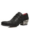 Chaussure noire en cuir M.2246-C43