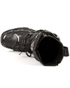Black leather boot New Rock M.743-C1