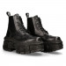 Zapato alto negra en cuero New Rock M-WALL005NS-S1