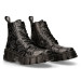 Chaussure montante noire en synthétique New Rock M-WALL005-V39