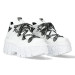 Sapato alto branca en couro New Rock M-WALL106NSPORT-V4
